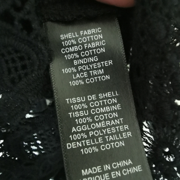 Rebecca Taylor black lace sleeveless top - Picture 8 of 8